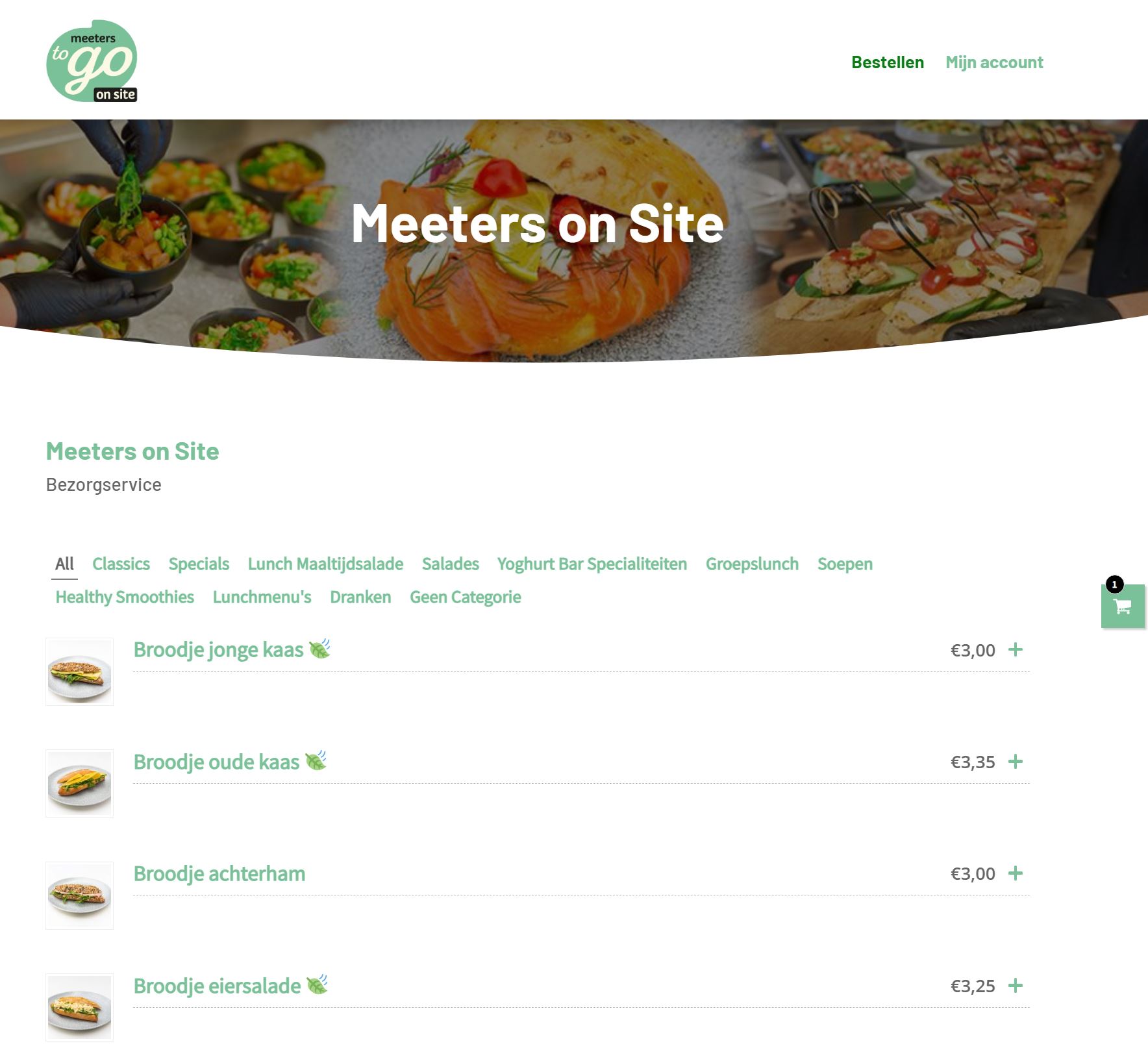 Meeters on site